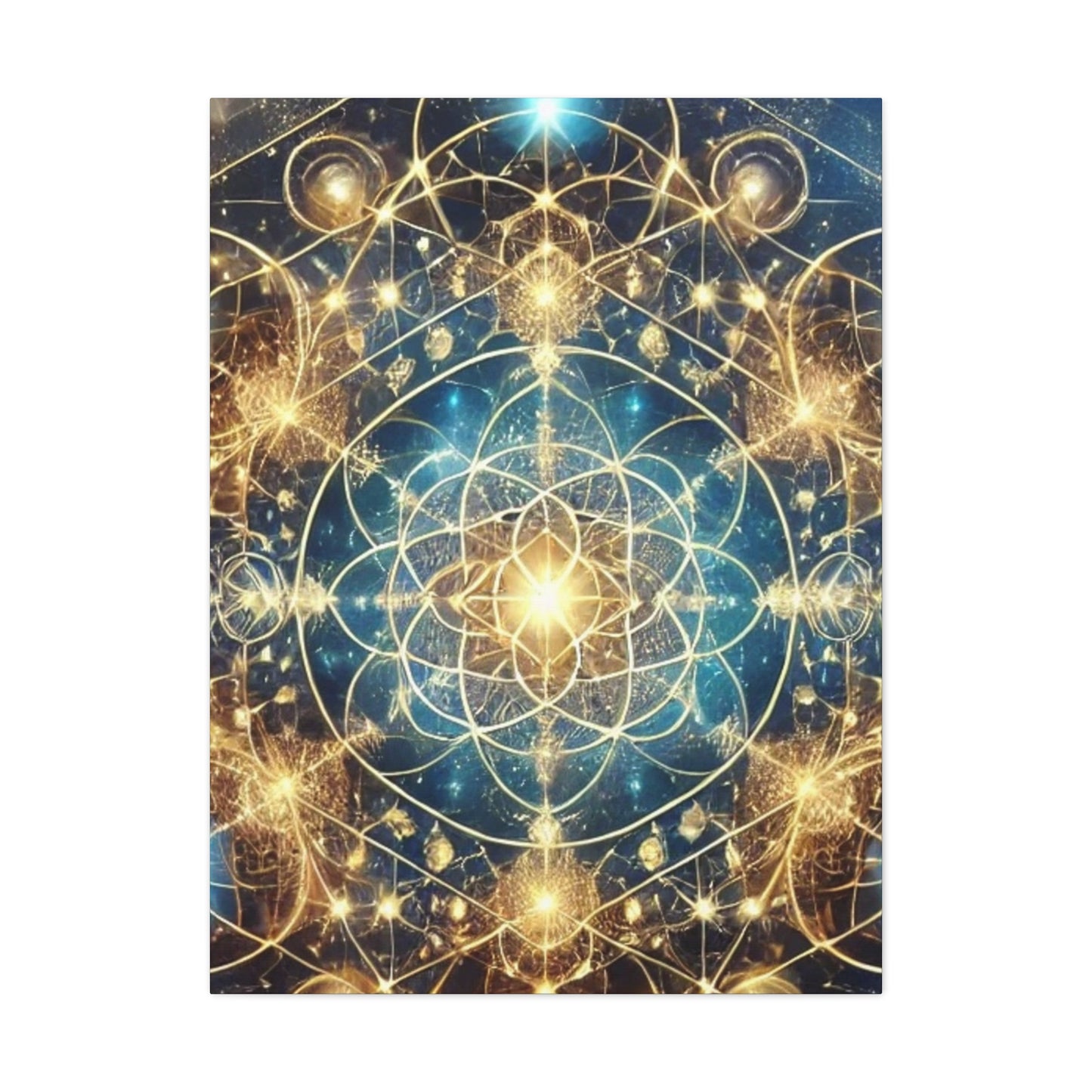 Sacred Geometry Art Canvas Ed. 70