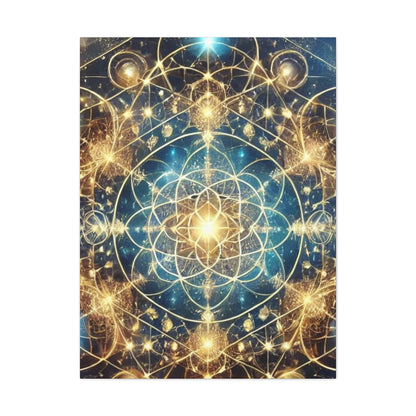 Sacred Geometry Art Canvas Ed. 70