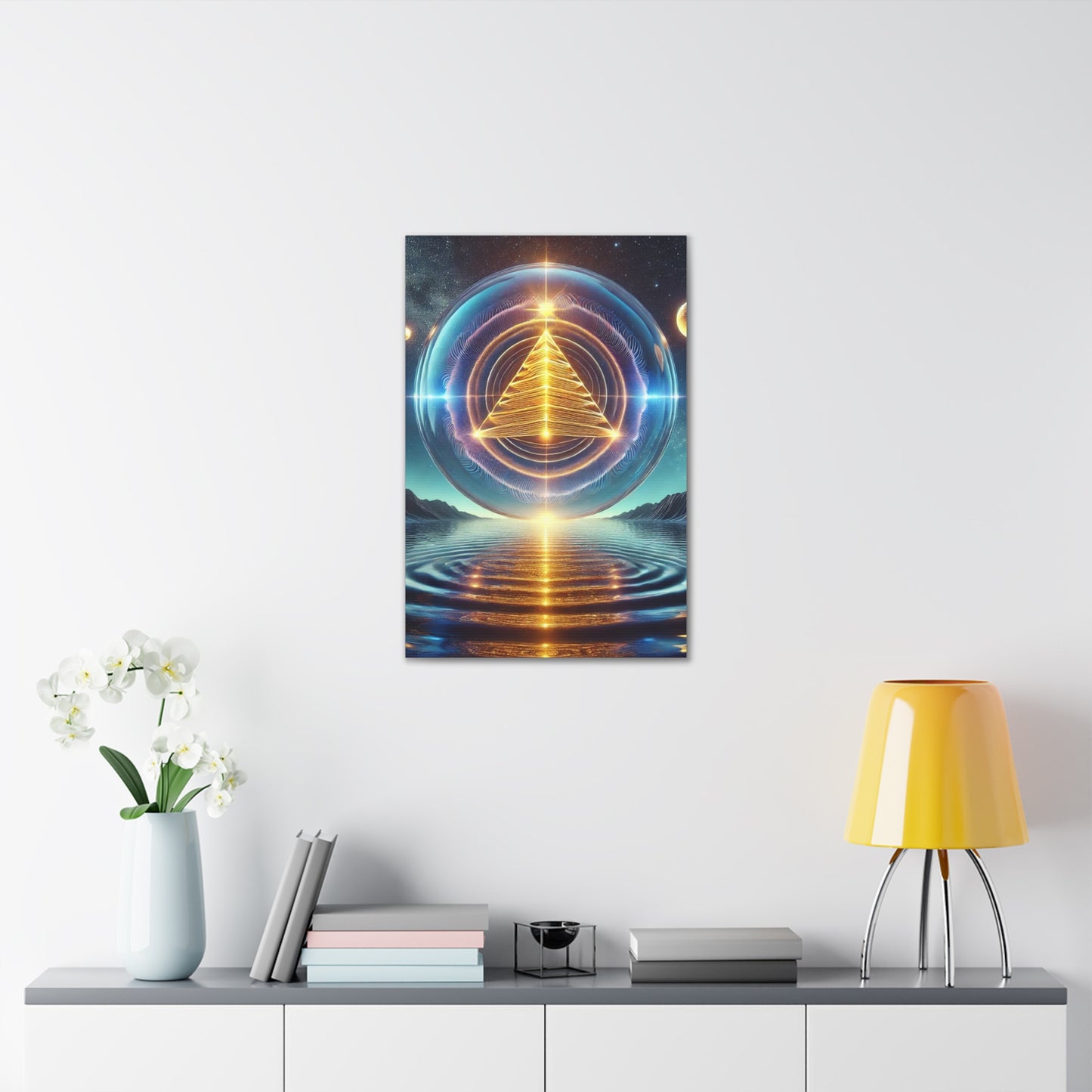 Sacred Geometry Art Canvas Ed. 40