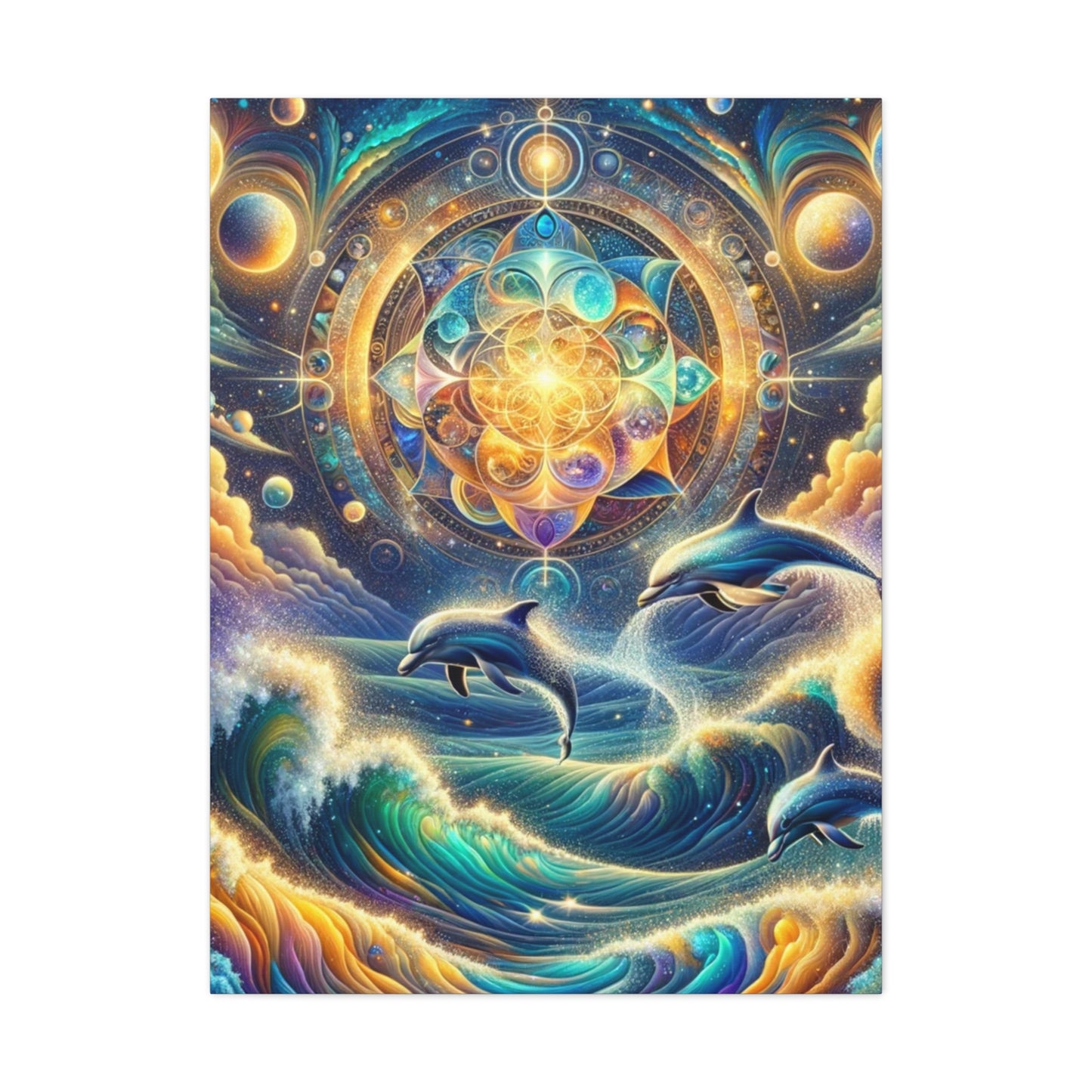 Serene Ocean Art Canvas Ed. 10