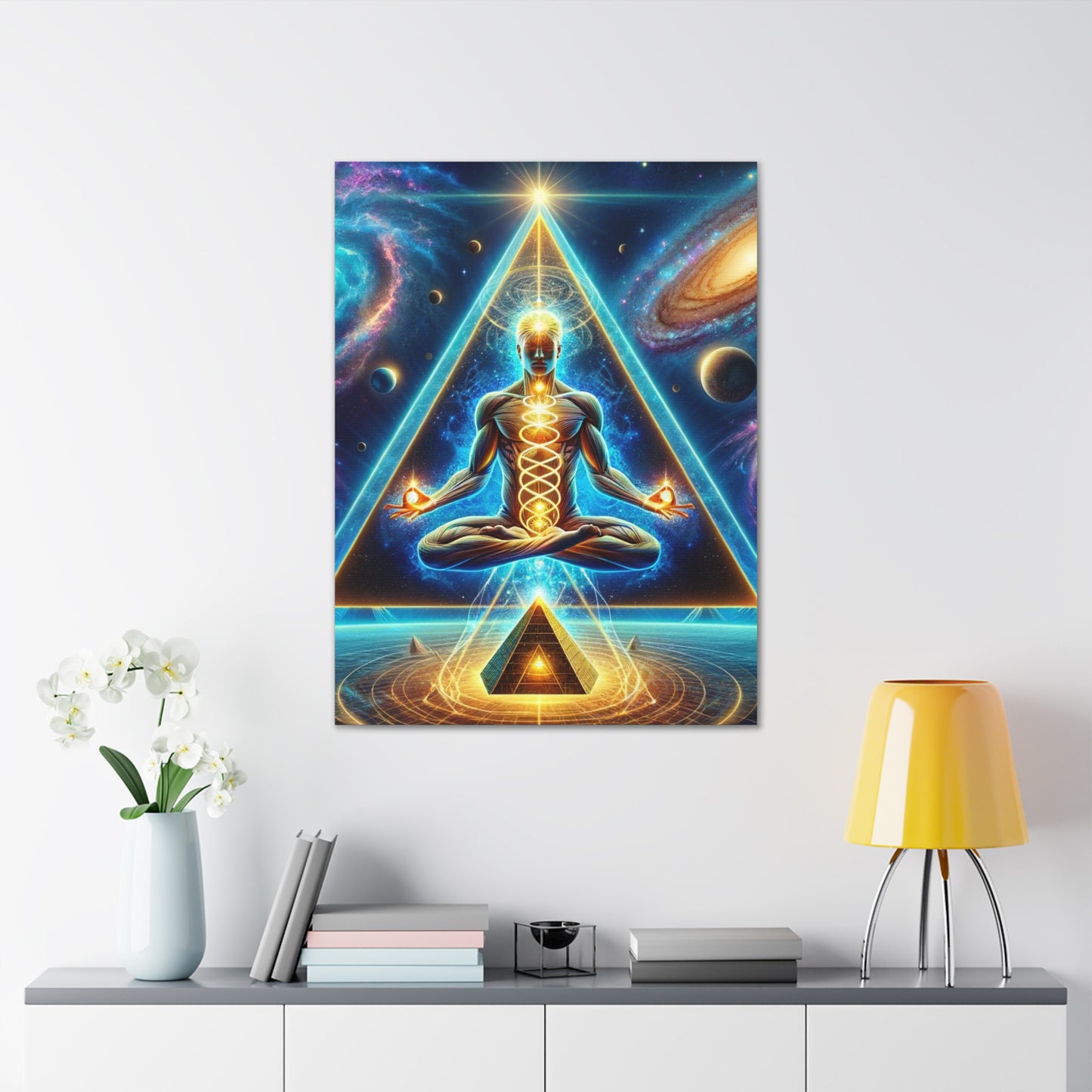 Quantum Entanglement Art Canvas Ed. 20