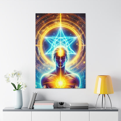 Divine Intelligence Art Canvas Ed. 16