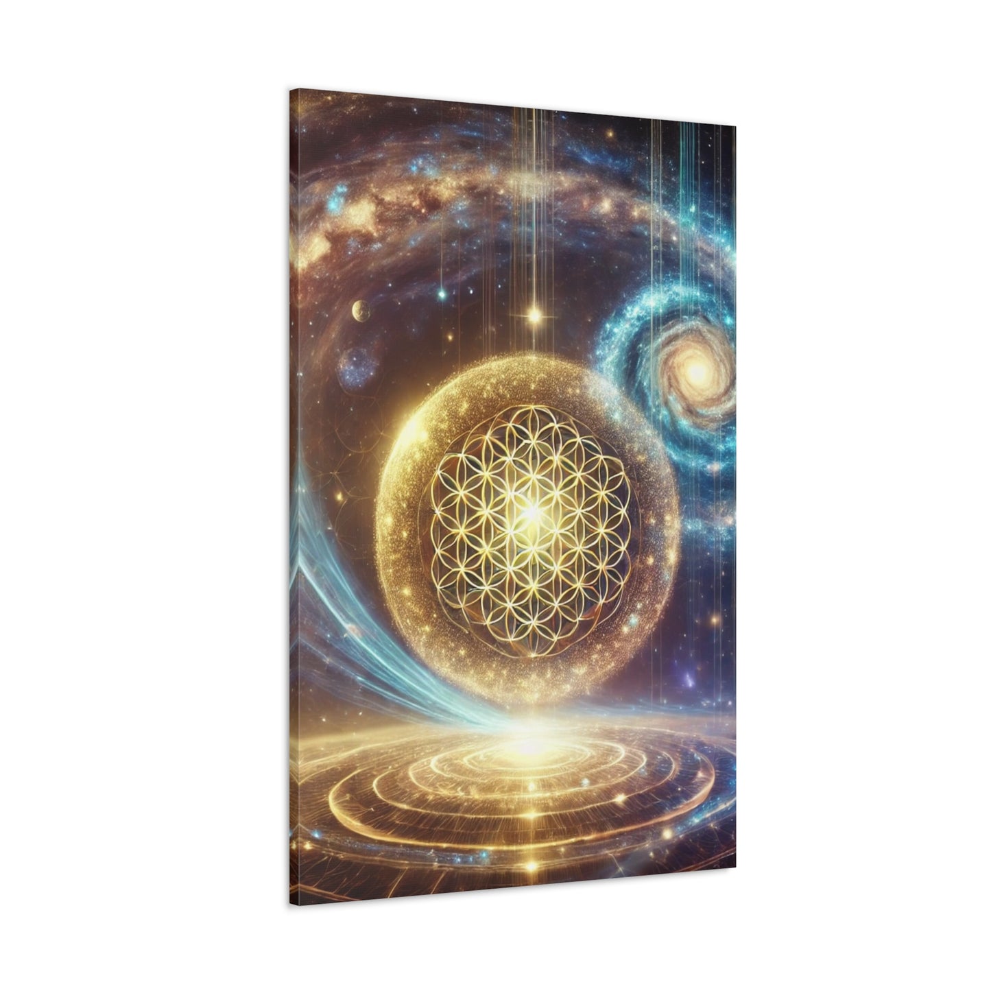 Sacred Geometry Art Canvas Ed. 58