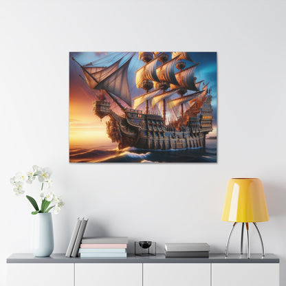 Voyage & Conquest Art Canvas Ed. 22