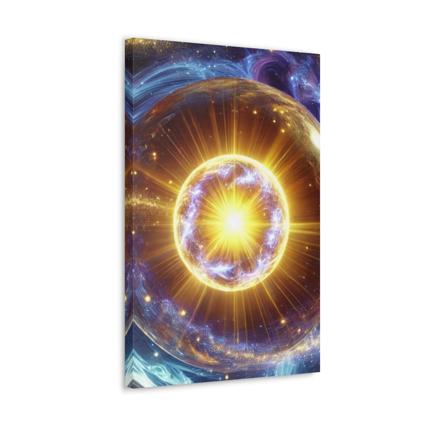 Energetic Orbs Art Canvas Ed. 12