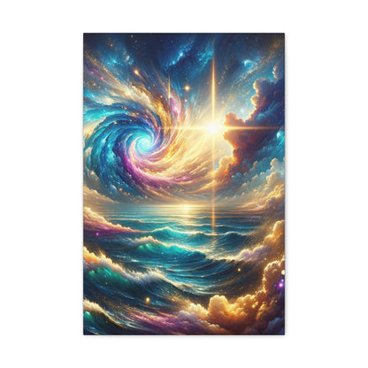 Serene Ocean Art Canvas Ed. 12