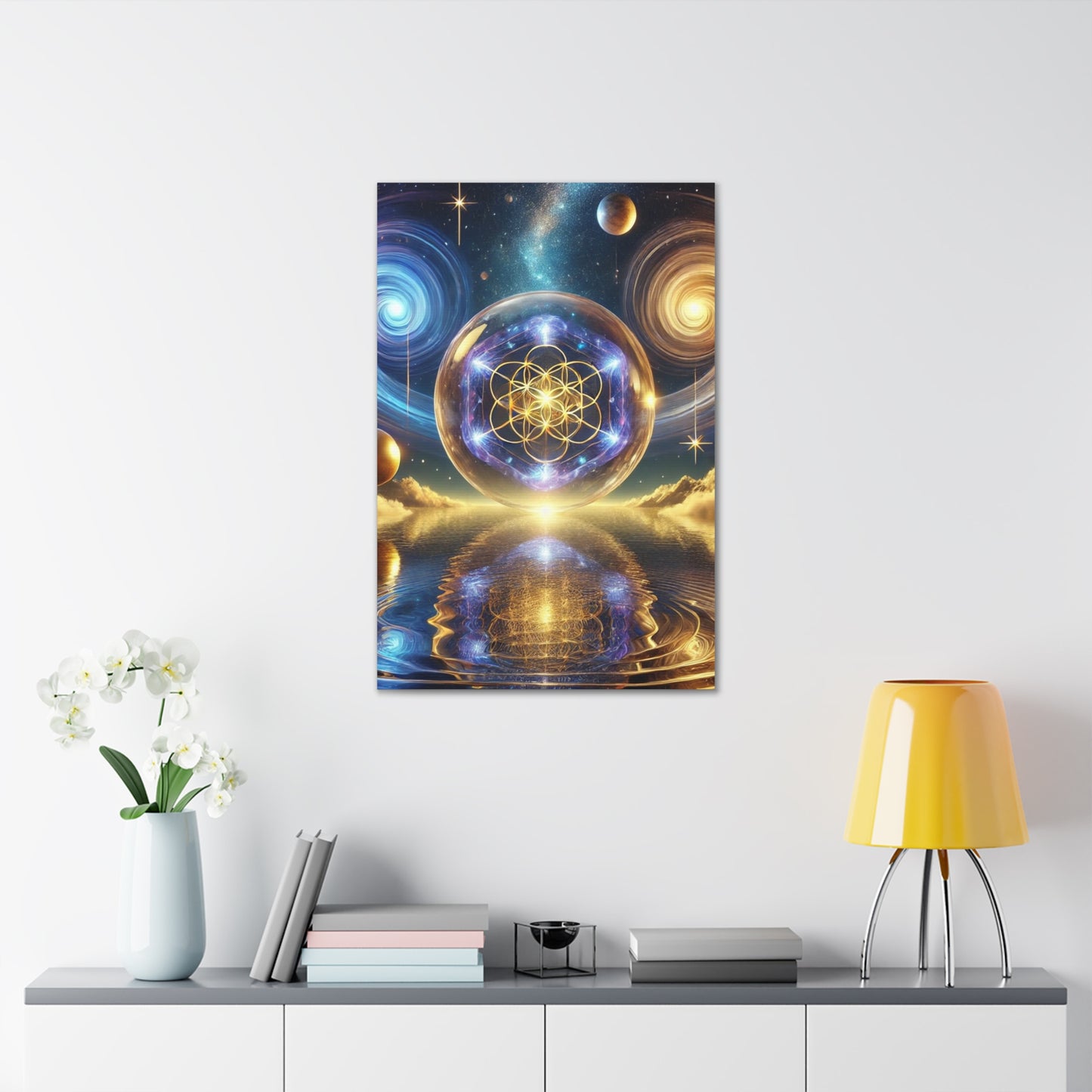 Sacred Geometry Art Canvas Ed. 20