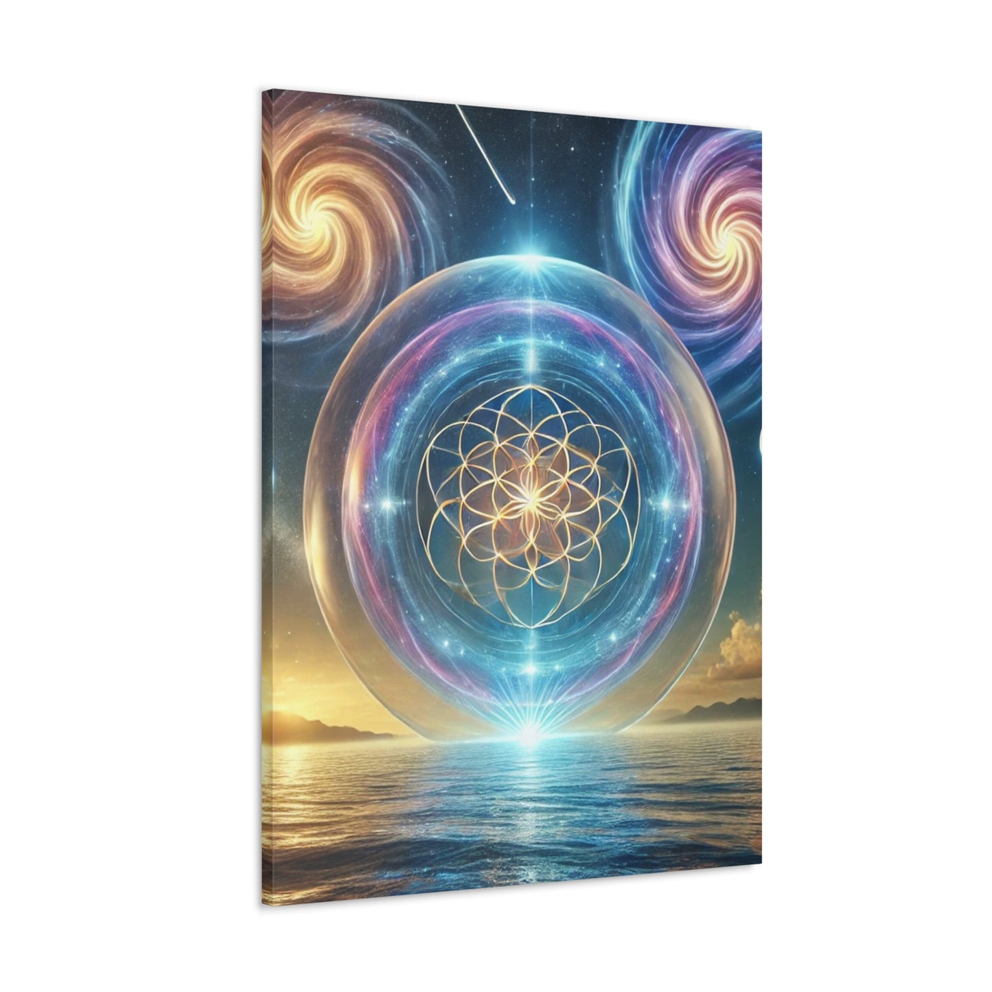 Sacred Geometry Art Canvas Ed. 19