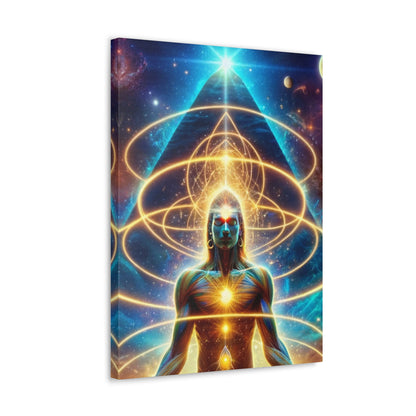 Quantum Entanglement Art Canvas Ed. 14