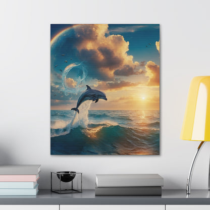 Serene Ocean Art Canvas Ed. 2