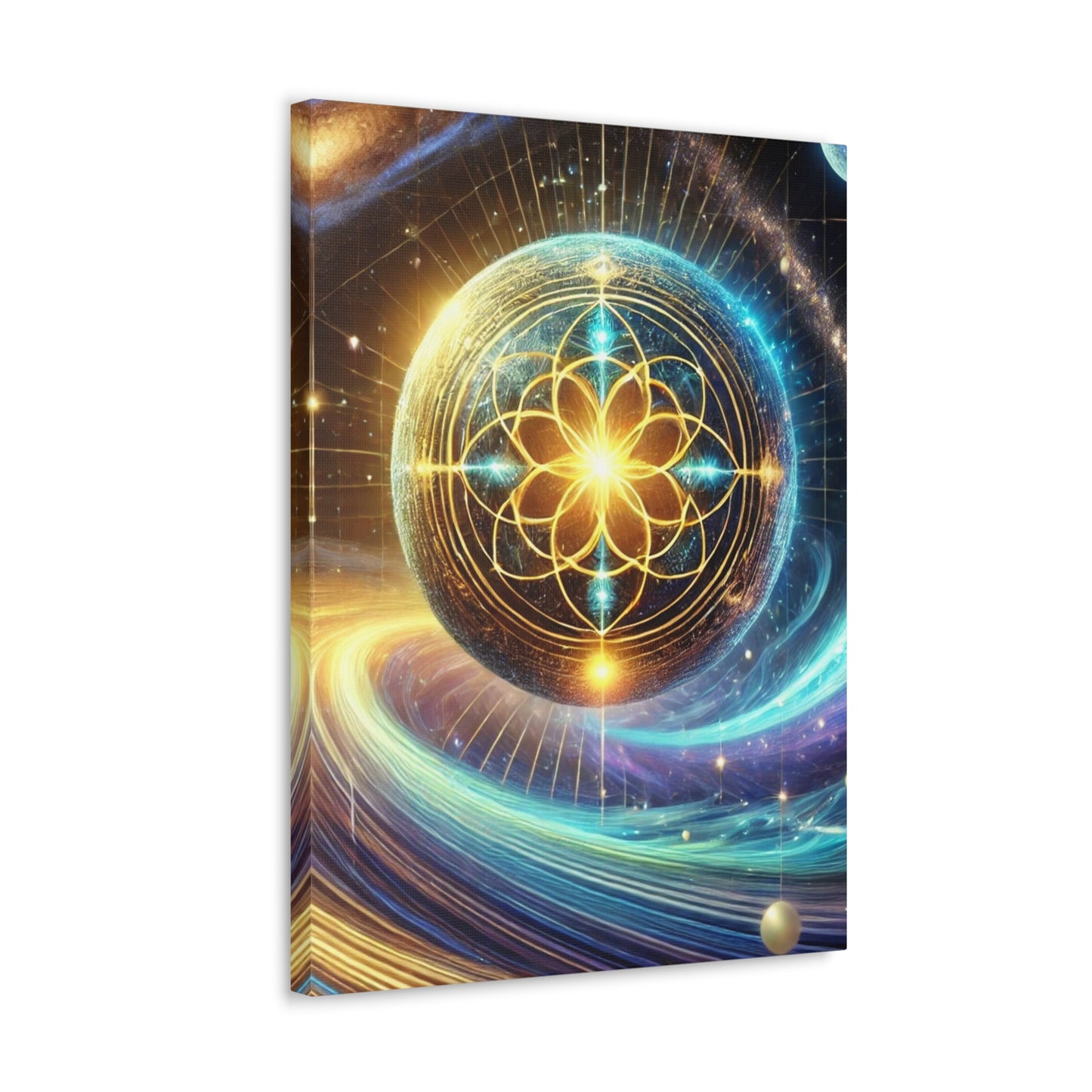 Sacred Geometry Art Canvas Ed. 55