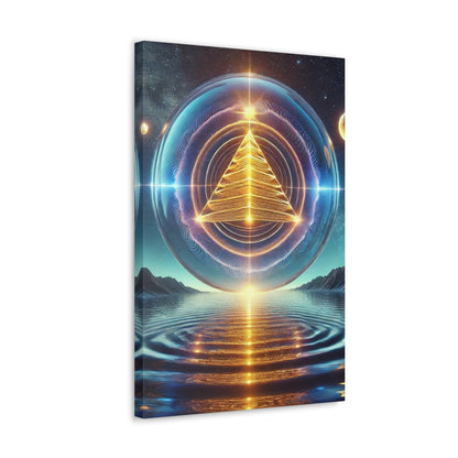 Sacred Geometry Art Canvas Ed. 40