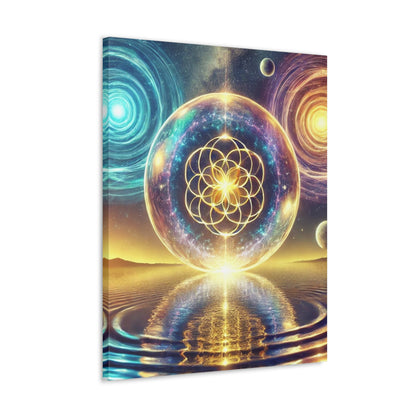 Sacred Geometry Art Canvas Ed. 13