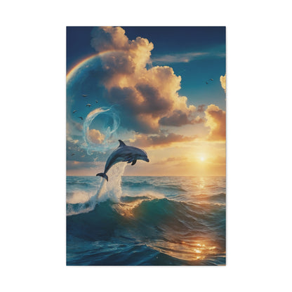 Serene Ocean Art Canvas Ed. 2