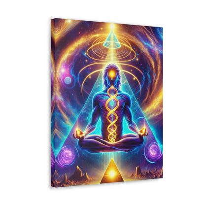 Quantum Entanglement Art Canvas Ed. 10