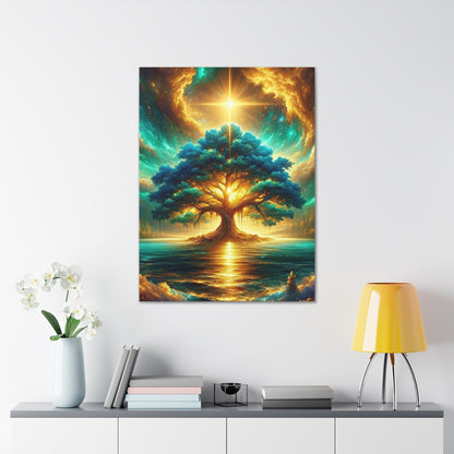 Trees of Light Art Canvas Ed. 10