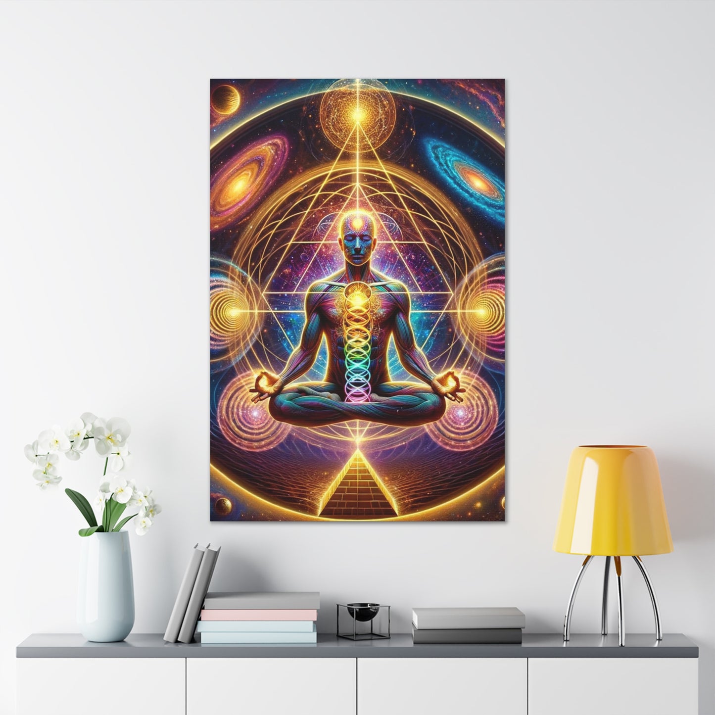 Quantum Entanglement Art Canvas Ed. 32