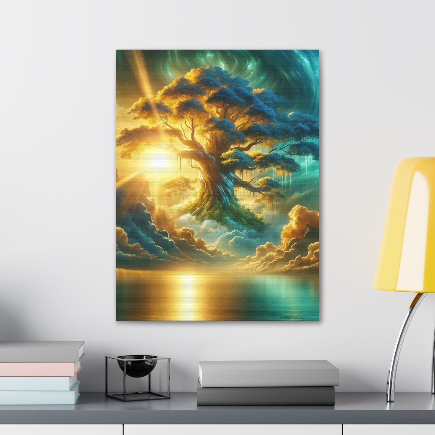 Trees of Light Art Canvas Ed. 3