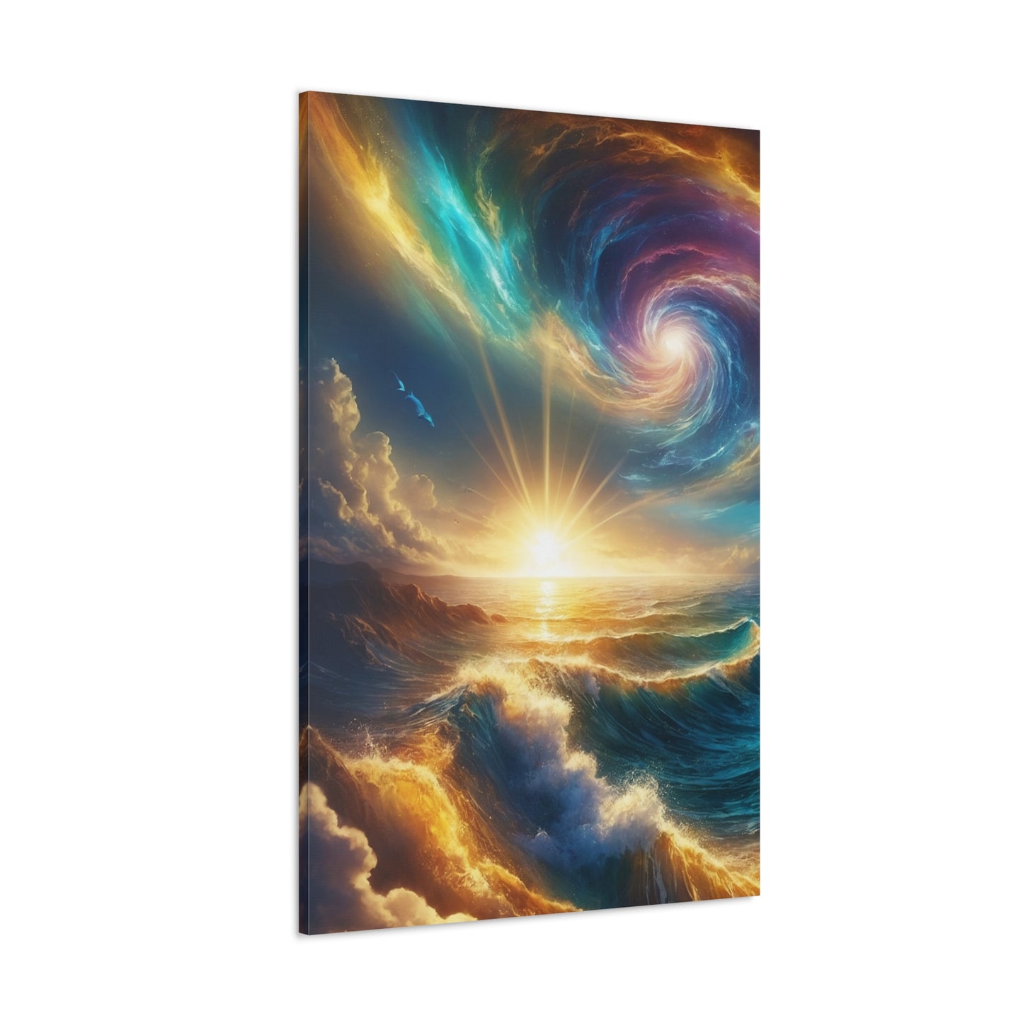 Serene Ocean Art Canvas Ed. 1