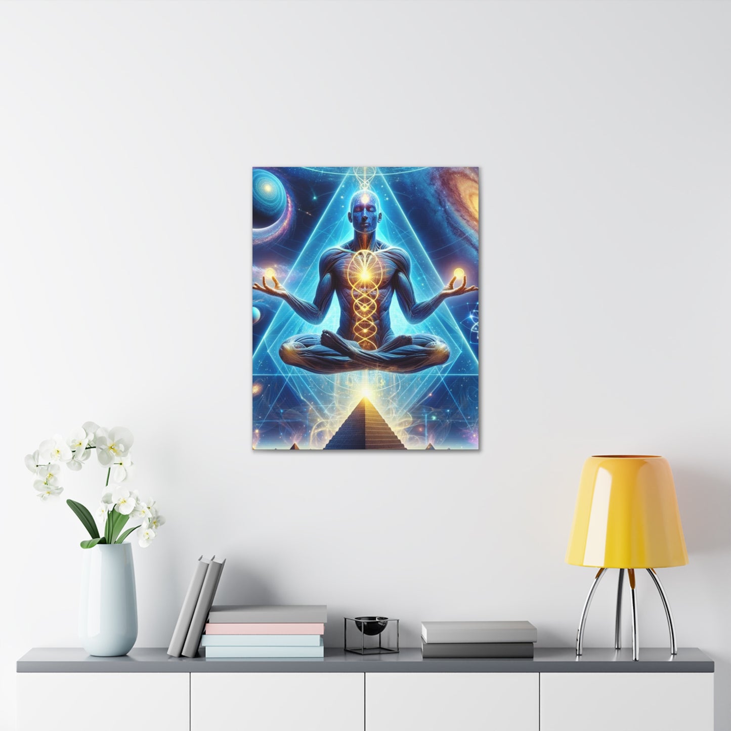 Quantum Entanglement Art Canvas Ed. 23