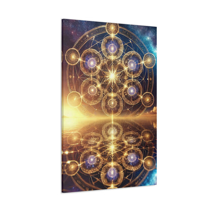 Sacred Geometry Art Canvas Ed. 95