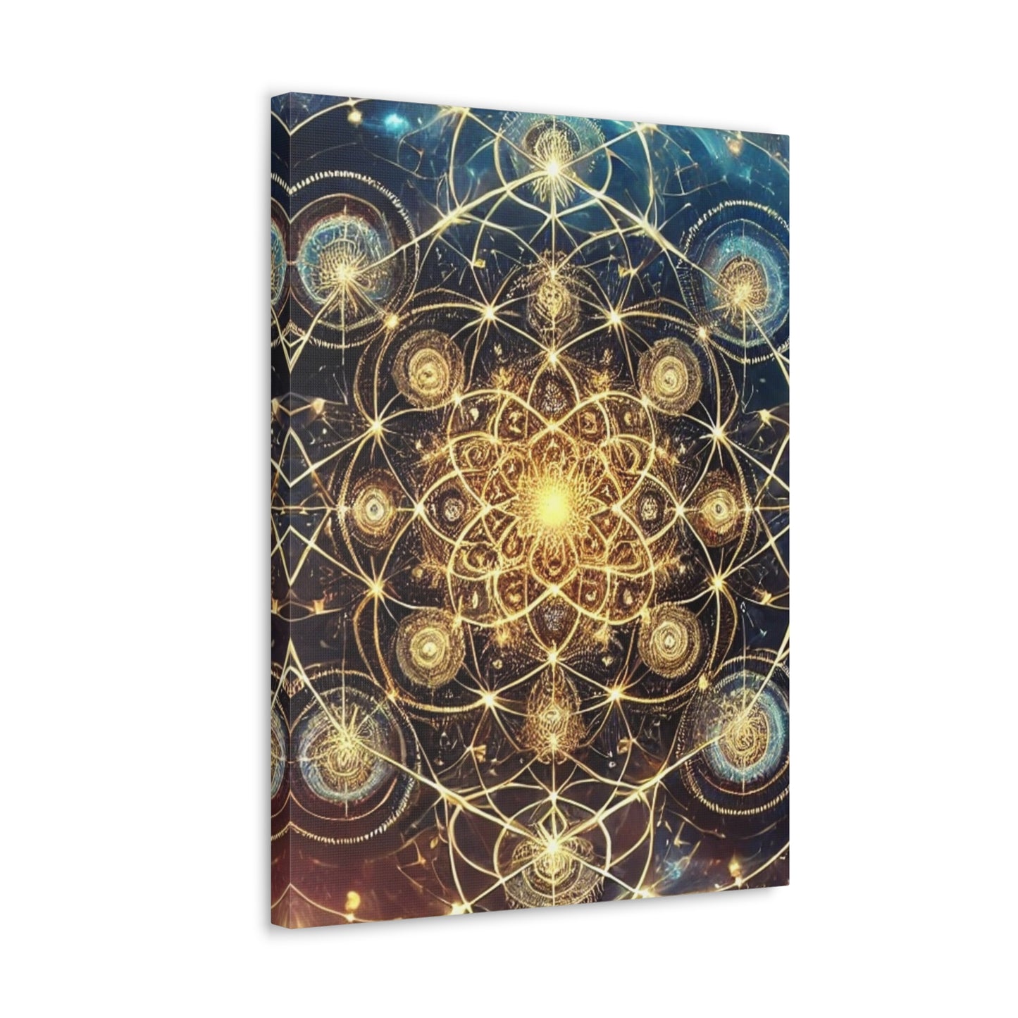 Sacred Geometry Art Canvas Ed. 75