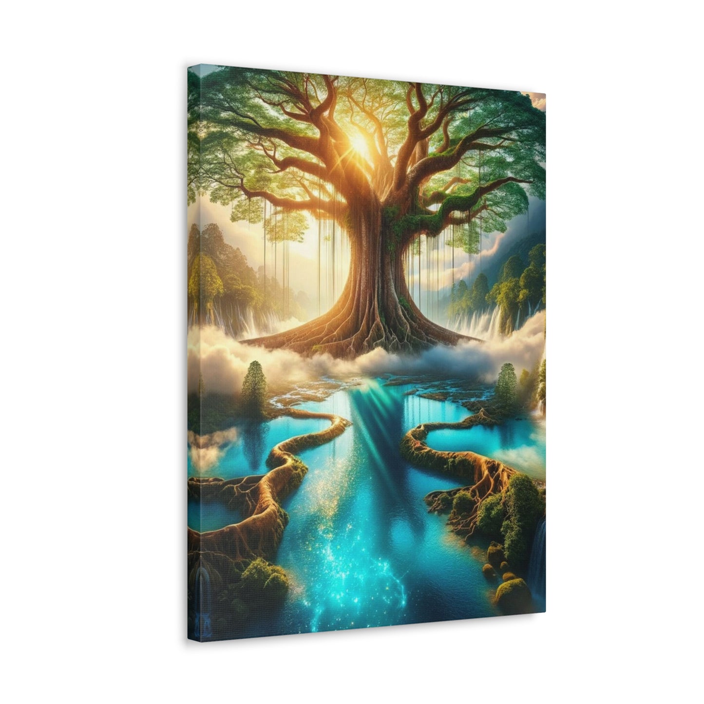 Trees of Light Art Canvas Ed. 11