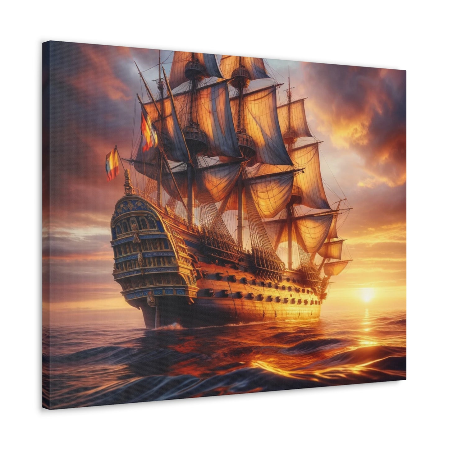 Voyage & Conquest Art Canvas Ed. 19