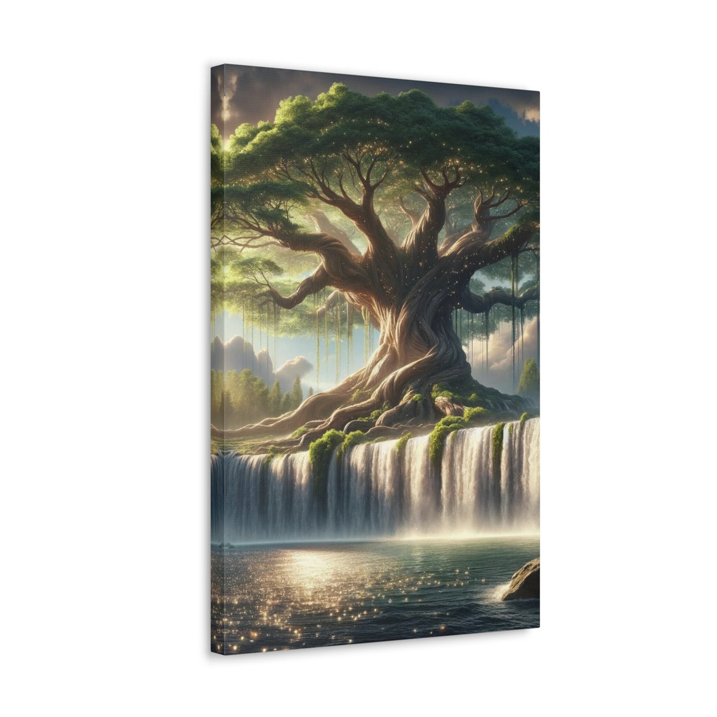 Trees of Light Art Canvas Ed. 18