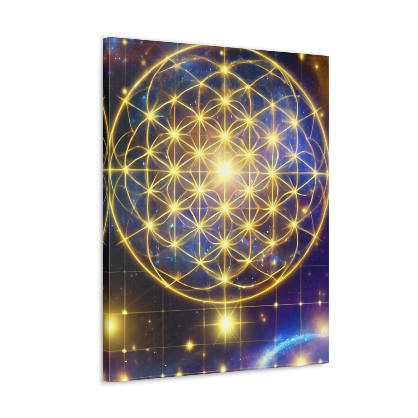 Sacred Geometry Art Canvas Ed. 73