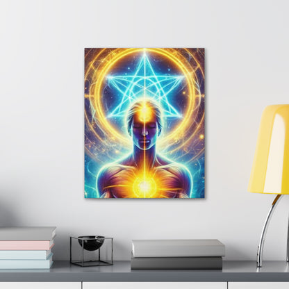 Divine Intelligence Art Canvas Ed. 16