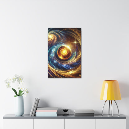 Energetic Orbs Art Canvas Ed. 7