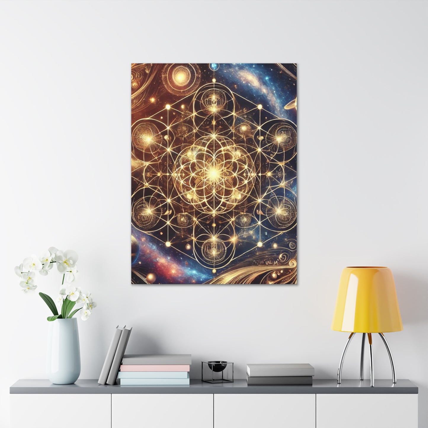 Sacred Geometry Art Canvas Ed. 78