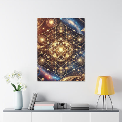 Sacred Geometry Art Canvas Ed. 78