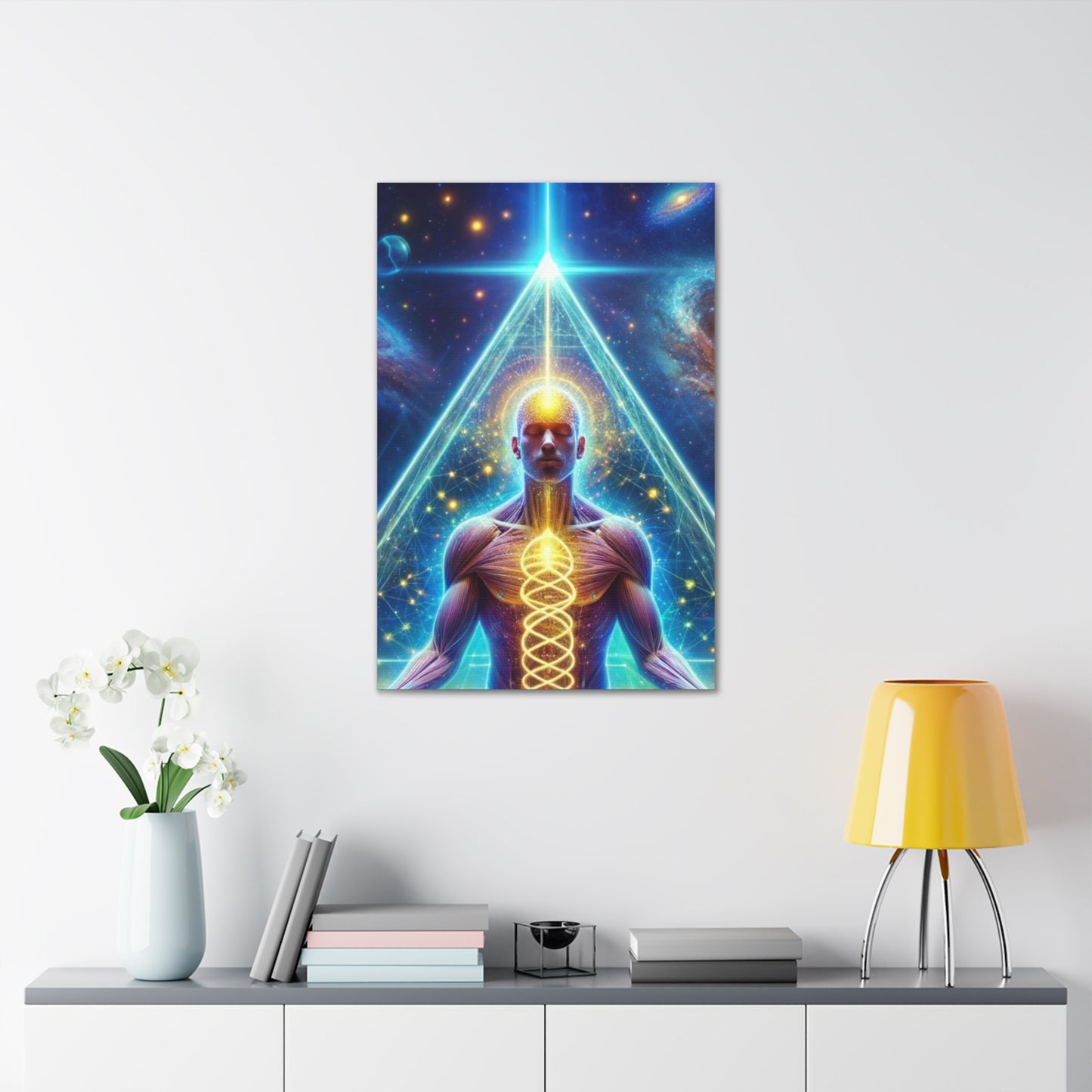 Quantum Entanglement Art Canvas Ed. 24