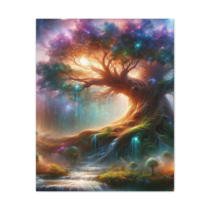 Trees of Light Art Canvas Ed. 2