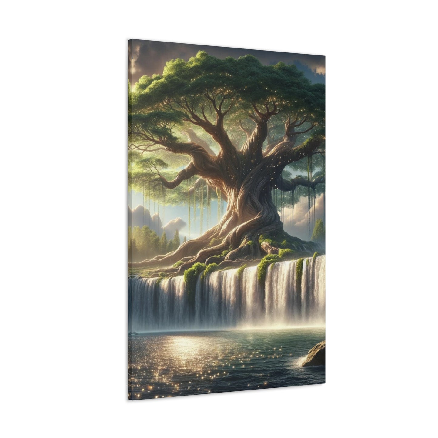 Trees of Light Art Canvas Ed. 18