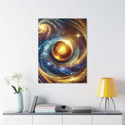 Energetic Orbs Art Canvas Ed. 7