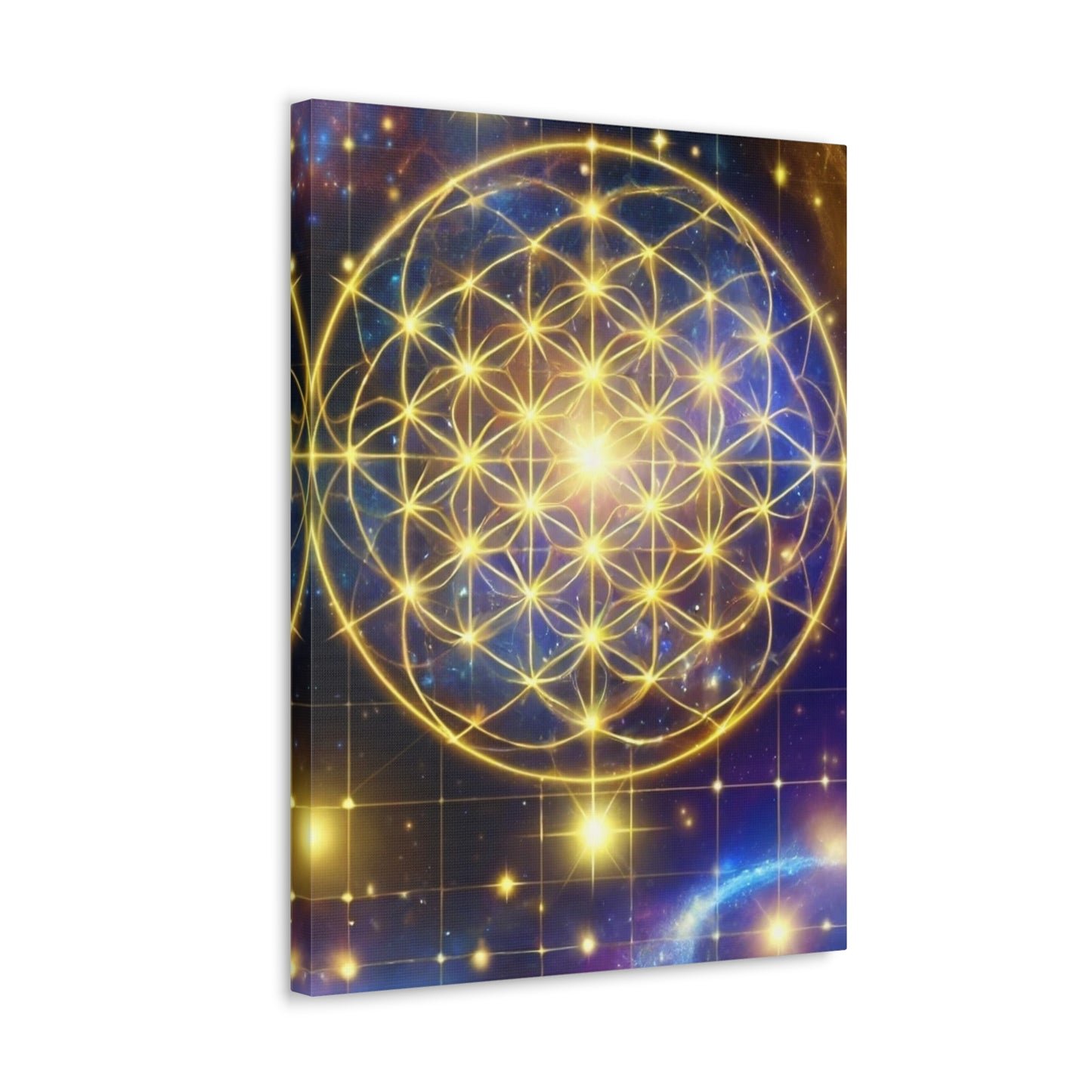 Sacred Geometry Art Canvas Ed. 73