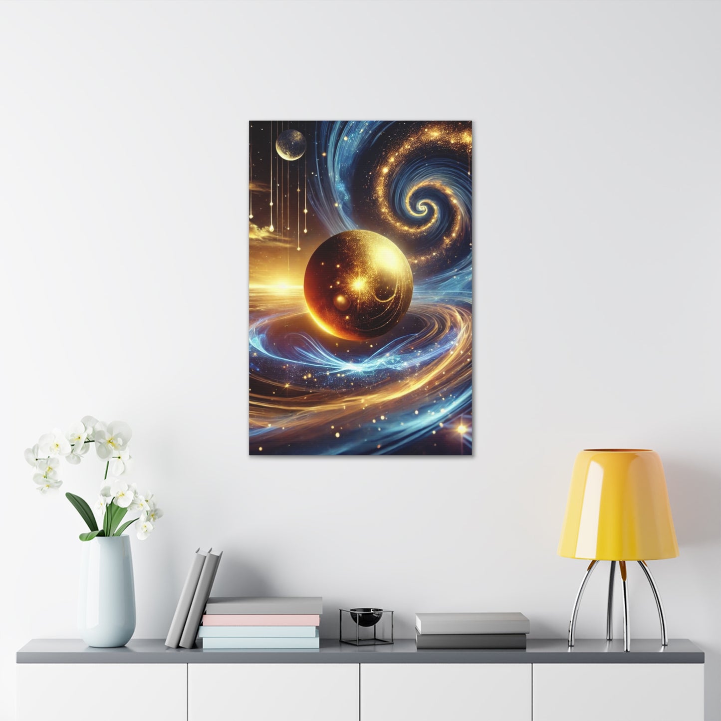 Energetic Orbs Art Canvas Ed. 6