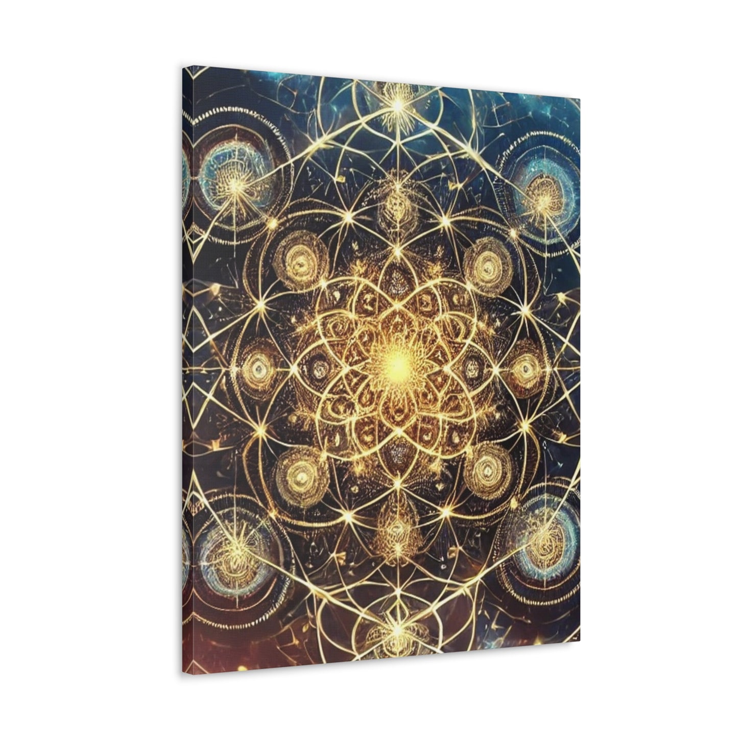 Sacred Geometry Art Canvas Ed. 75