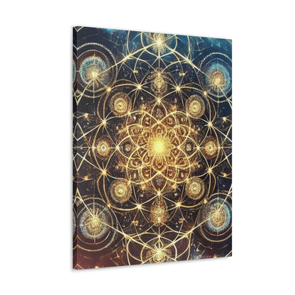 Sacred Geometry Art Canvas Ed. 75