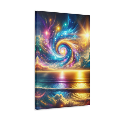 Serene Ocean Art Canvas Ed. 4