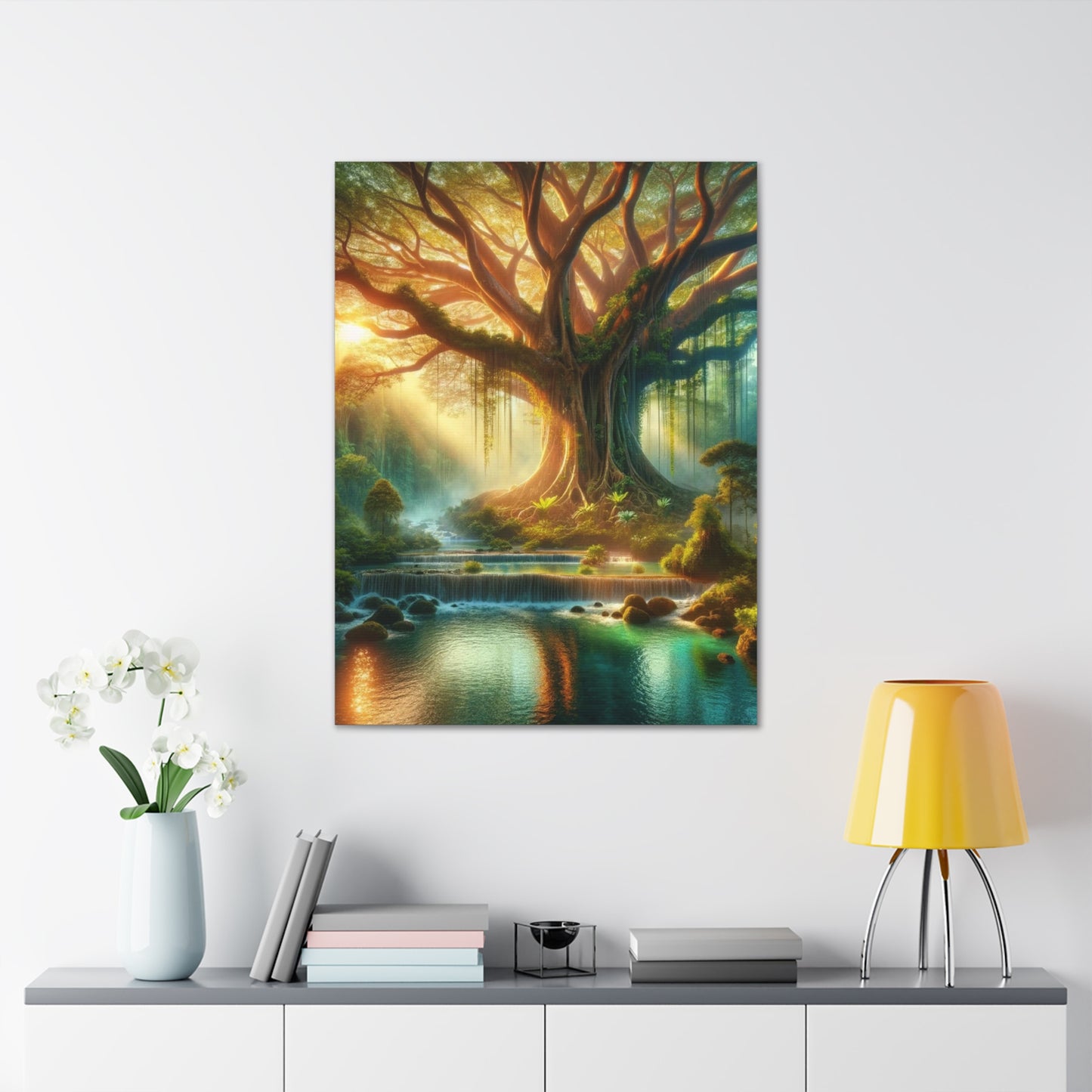 Trees of Light Art Canvas Ed. 19