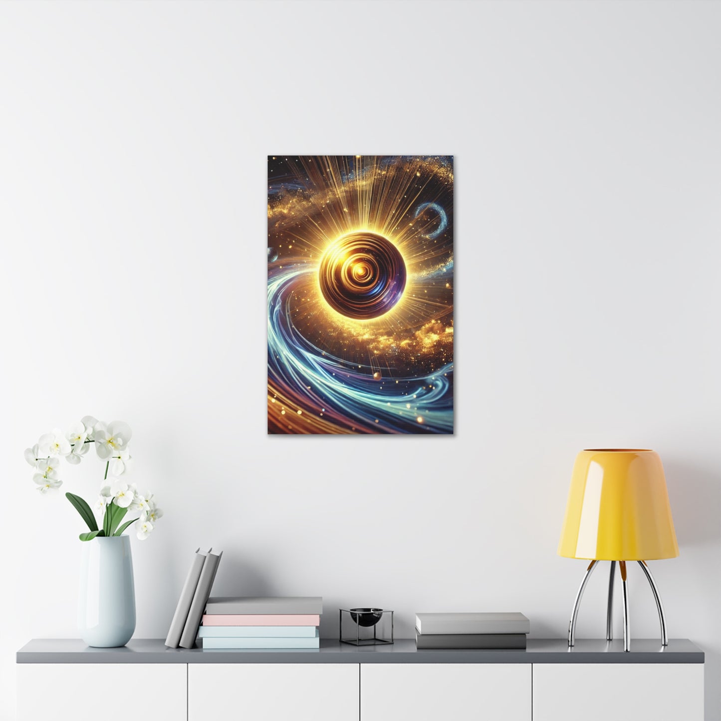 Energetic Orbs Art Canvas Ed. 4