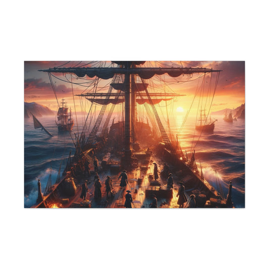 Voyage & Conquest Art Canvas Ed. 5