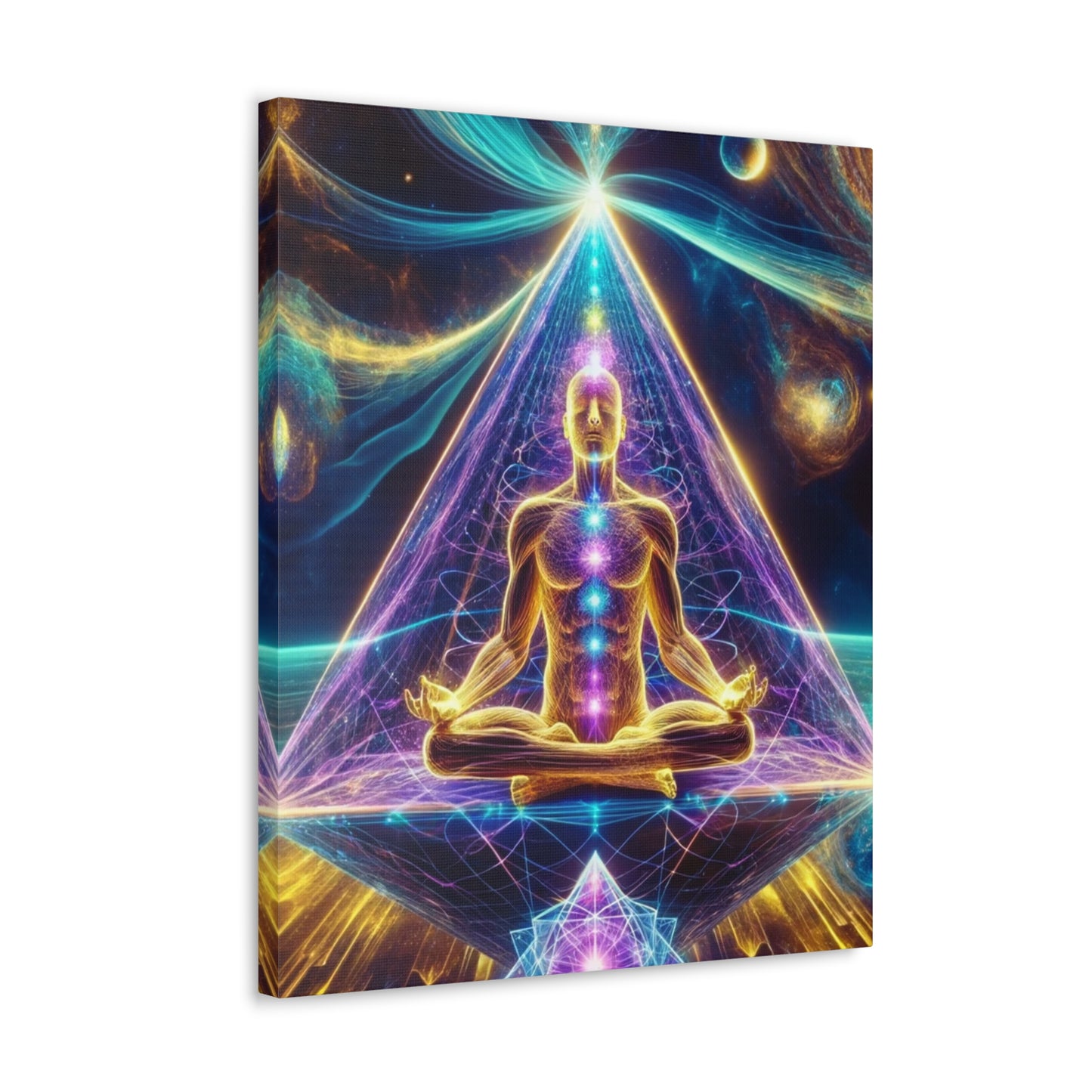 Quantum Entanglement Art Canvas Ed. 3