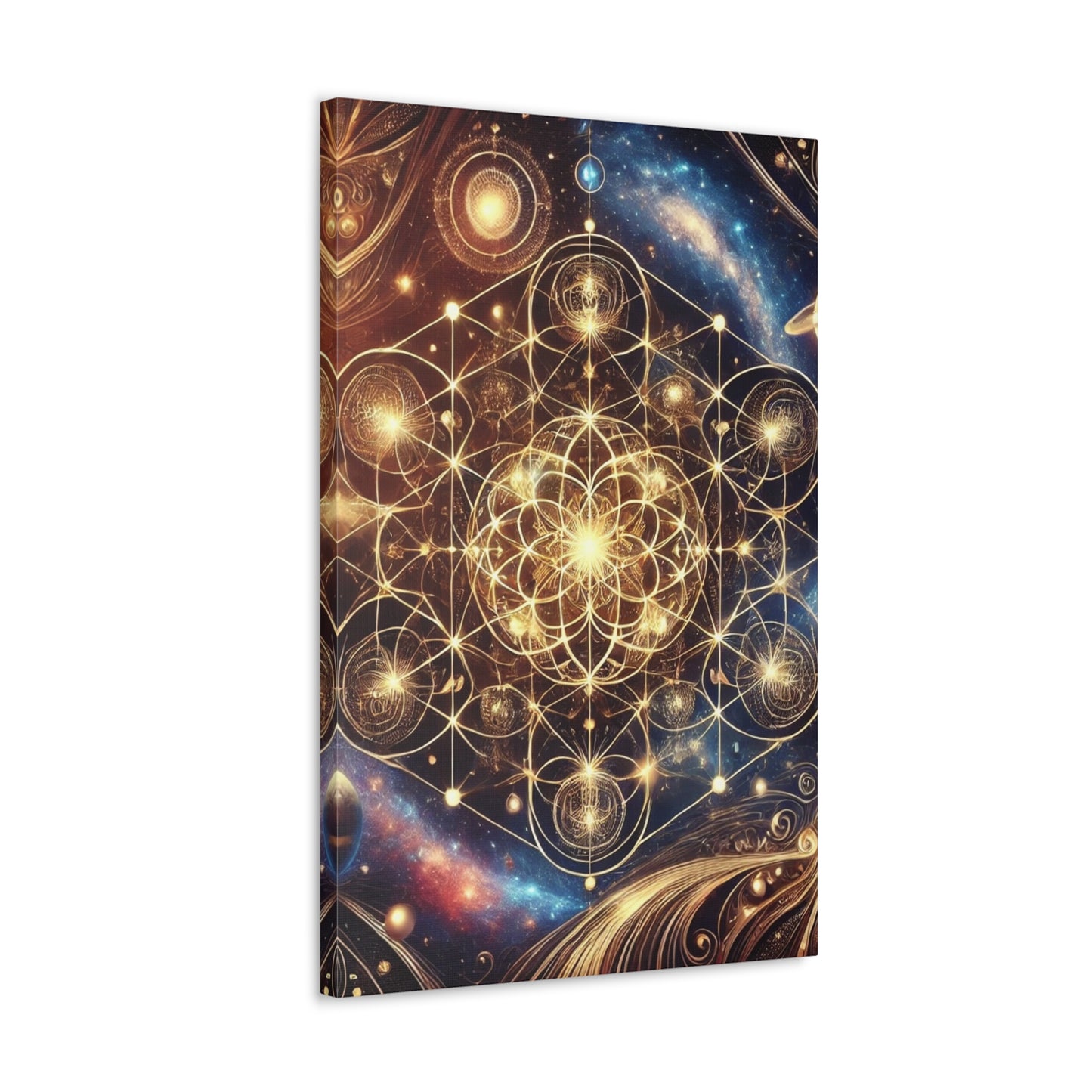 Sacred Geometry Art Canvas Ed. 78