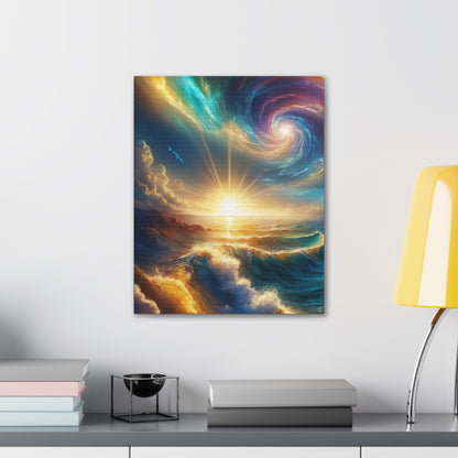 Serene Ocean Art Canvas Ed. 1