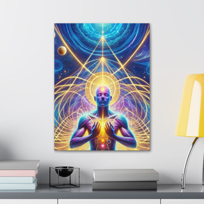 Quantum Entanglement Art Canvas Ed. 26